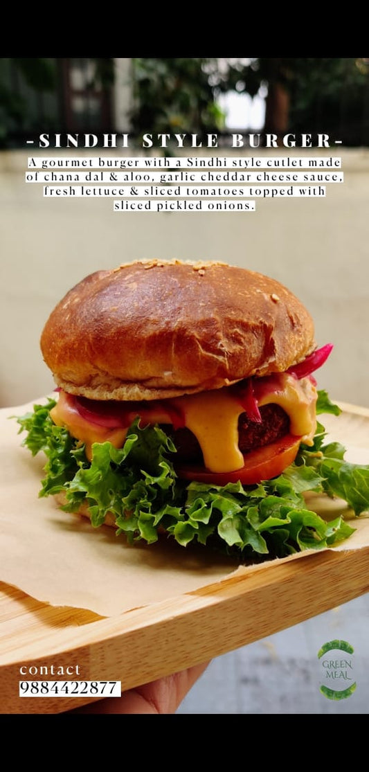 Sindhi Style Burger