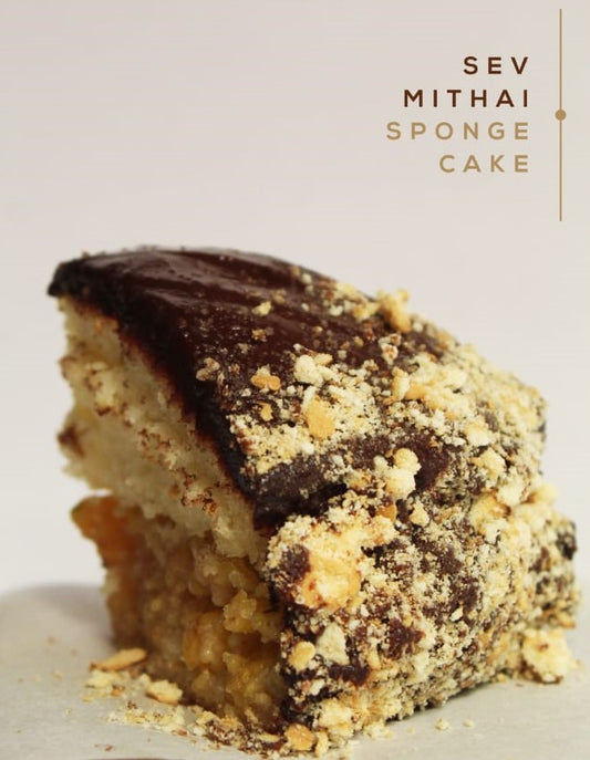 Sev Mithai Sponge Cake
